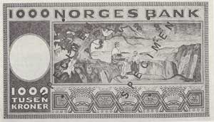 1000-krone-seddel, bakside