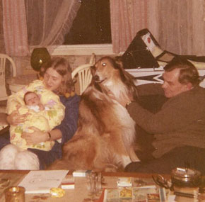 Tulla med Pernille, scotty og pappa