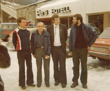 Micael, Erling, Per(?) og Harald