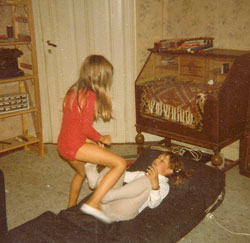 Pernille og Cecilie