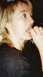 Kirsten spiser oliven
