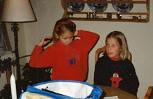 Maya og Elisabeth