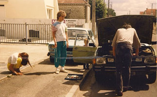 Pernille, Stein og Alain