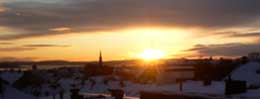 Dagens solnedgang