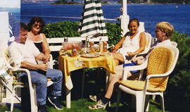 Thor, Elin, meg og John 