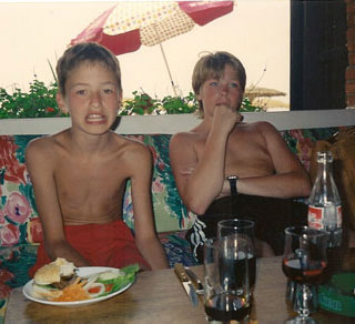 Lunch på stranden