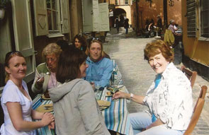 Vi spiste lunch i Gamla Stan